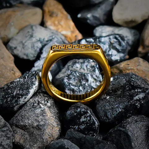 Golden Versace Ring