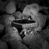 Black Versace Ring